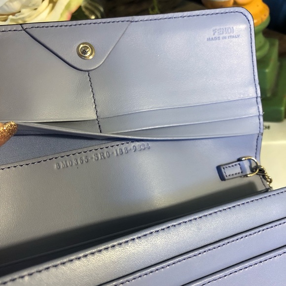 AUTH Fendi Rainbow Studded NEW Clutch Wallet - Picture 7 of 8